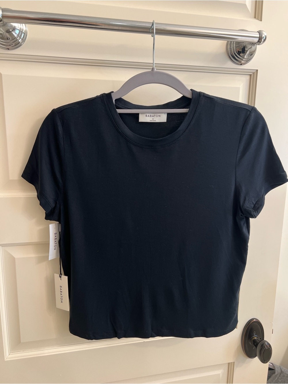 NWT Aritiza Babaton Everyday T-Shirt cropped - Picture 4 of 8